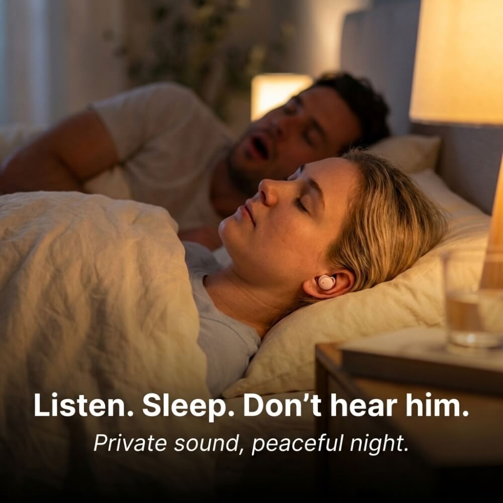 ViSound™ Hush - Sleep Earbuds